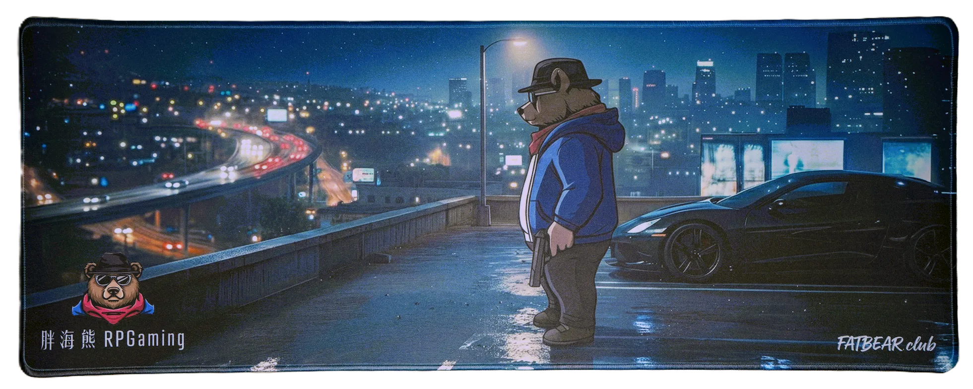 胖海熊限量超大滑鼠墊